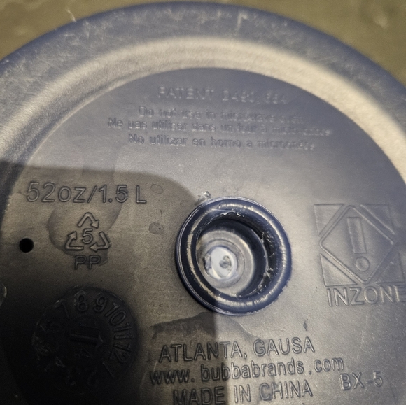 Navy Blue and Pink Bubba Cup 52 Ounce - Picture 6 of 9